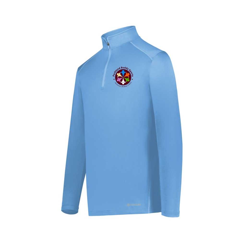 Men's 1/4 Zip Pullover. Available in White, Blue, Grey, Olive.